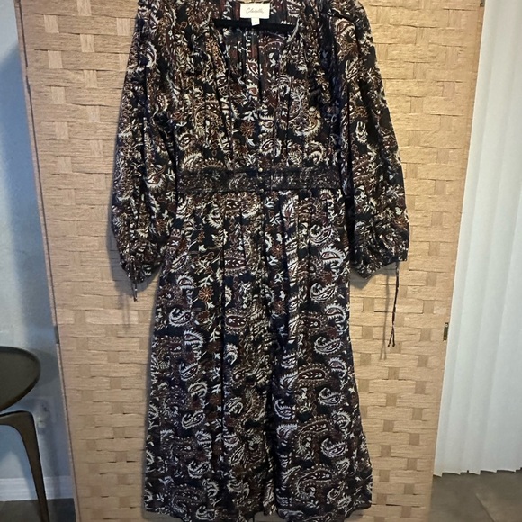CLEOBELLA WOMEN'S CORRINE PAISLEY MIDI DRESS SIZE M $279 (still selling online) - Picture 2 of 6
